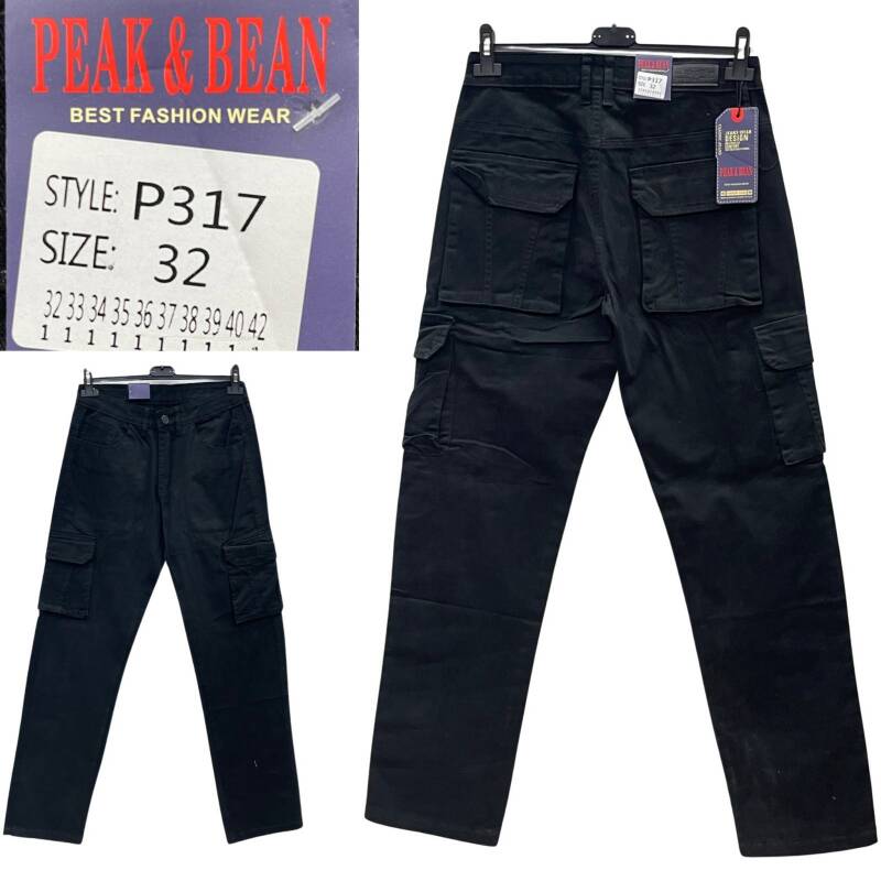 Spodnie jeansy meskie Roz 32-42, 1 Kolor Paczka 10 szt